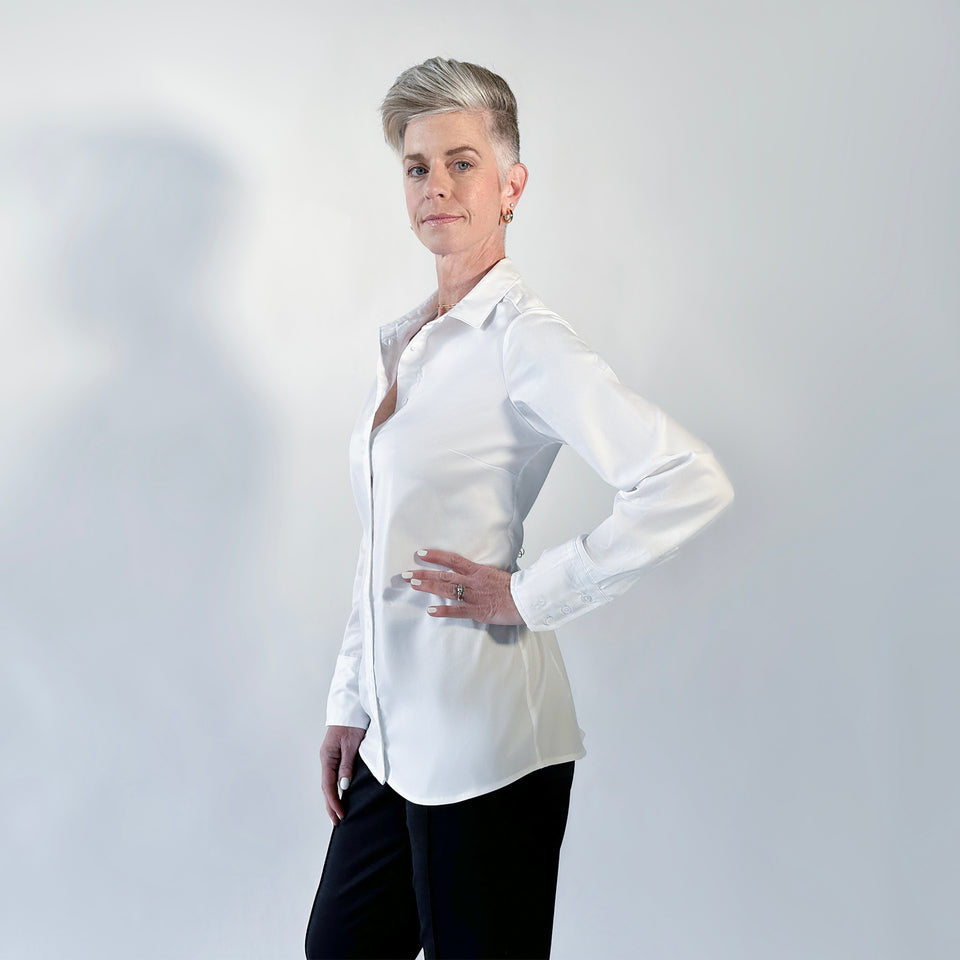 The Made for You Shirt - White