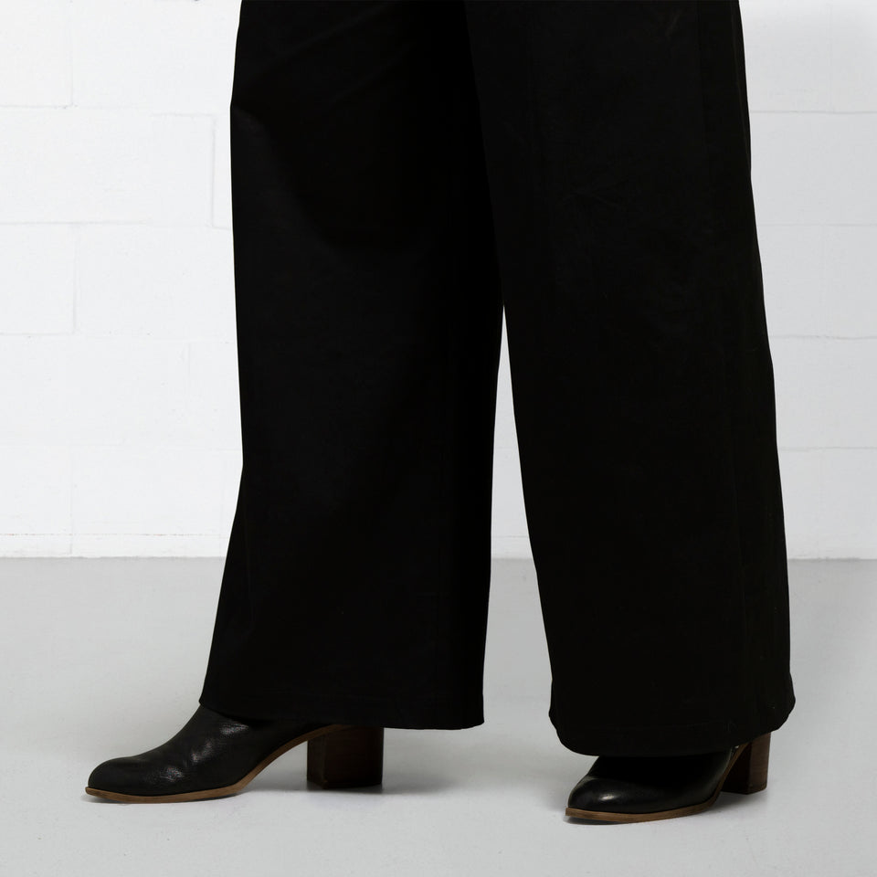 Your Work to Weekend Pant - Wide Leg - Black