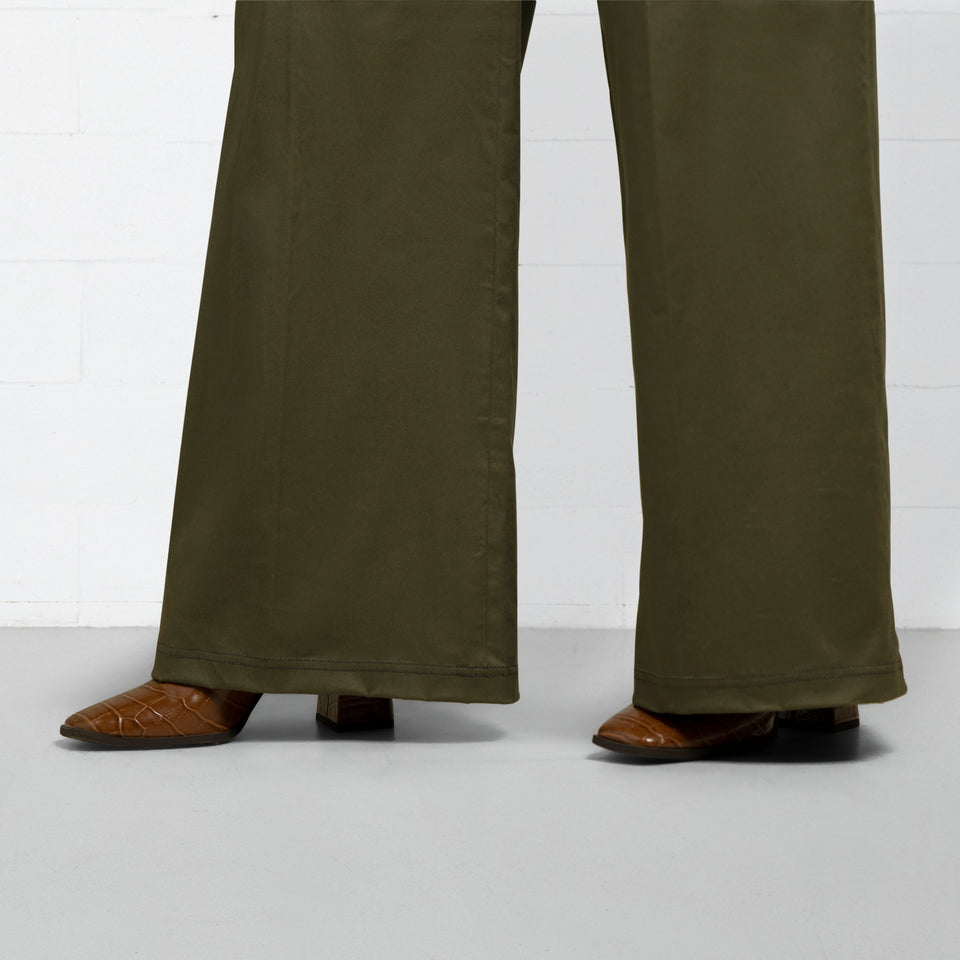 Your Work to Weekend Pant - Wide Leg - Olive
