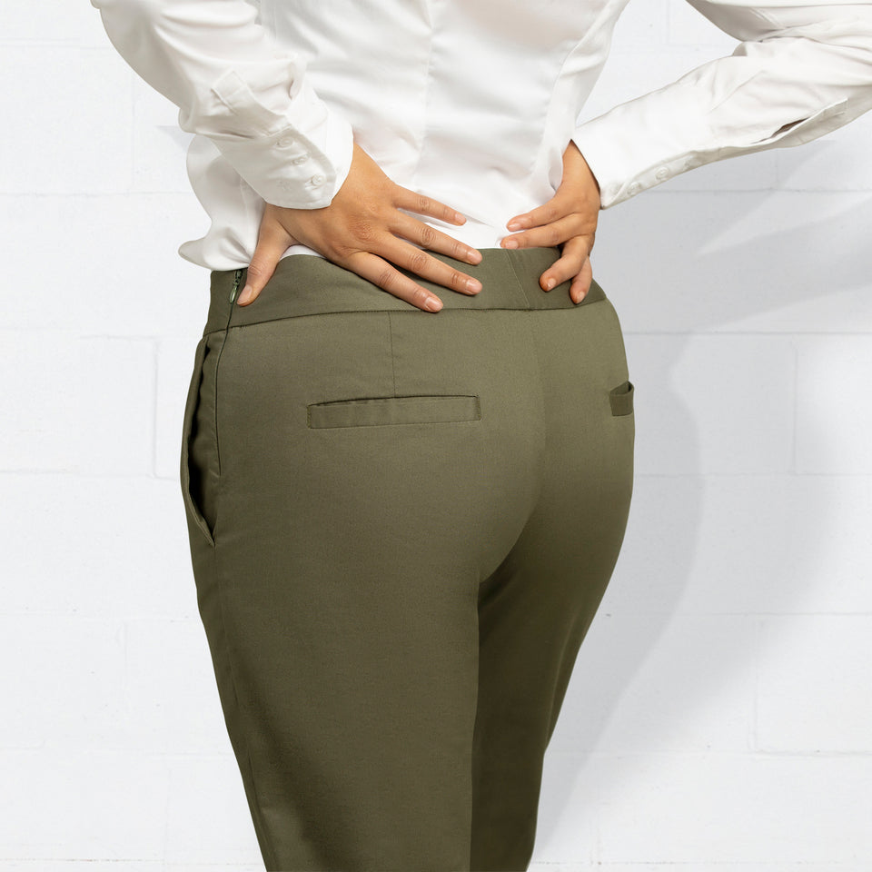 Work to Weekend Bundle - Wide Leg Olive