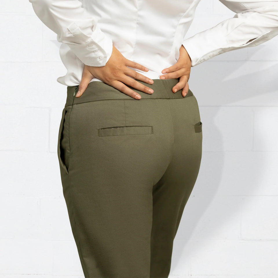 Your Work to Weekend Pant - Slim Leg - Olive