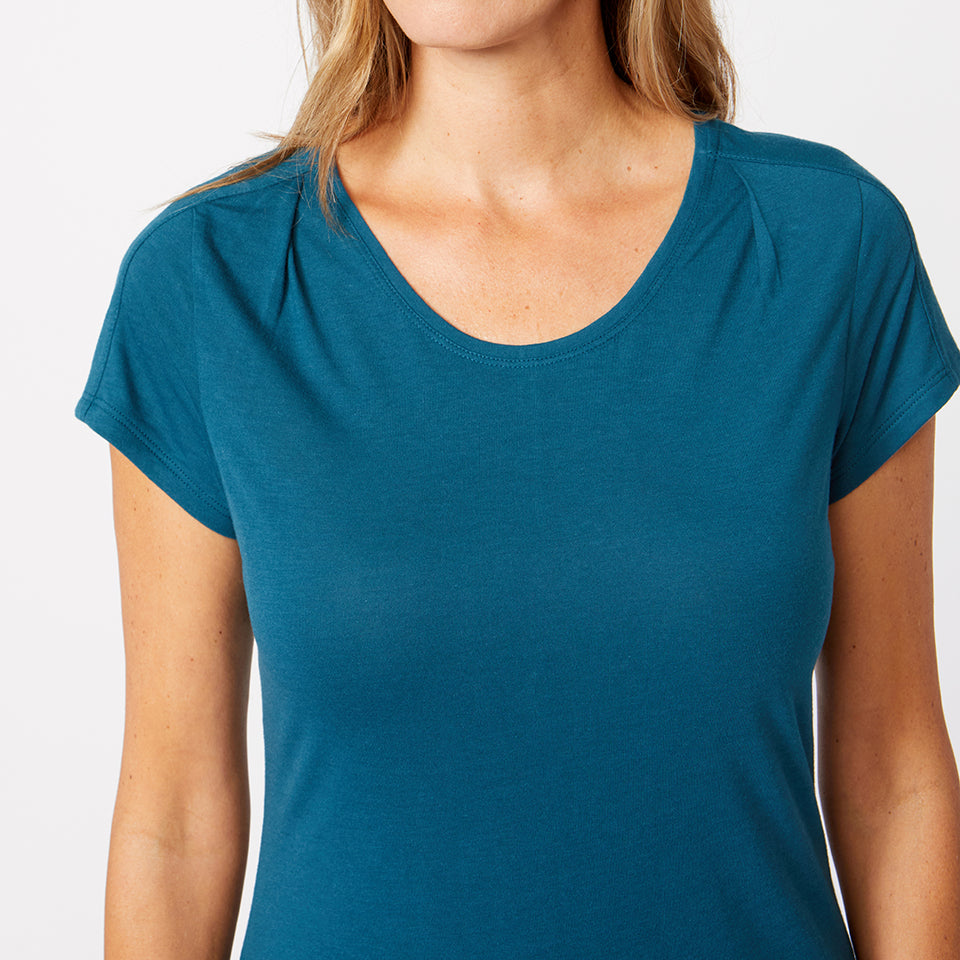 Pleated Shoulder Design