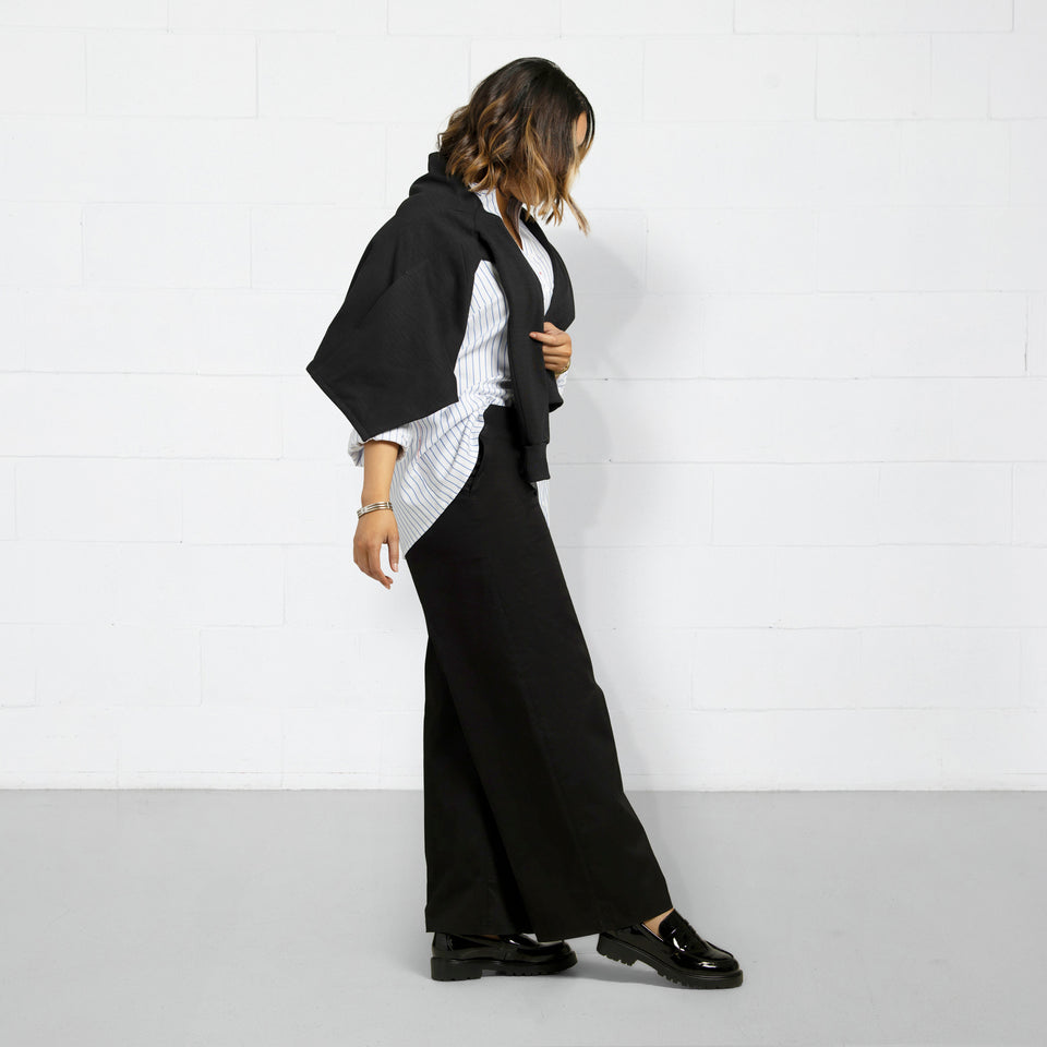 Your Work to Weekend Pant - Wide Leg - Black